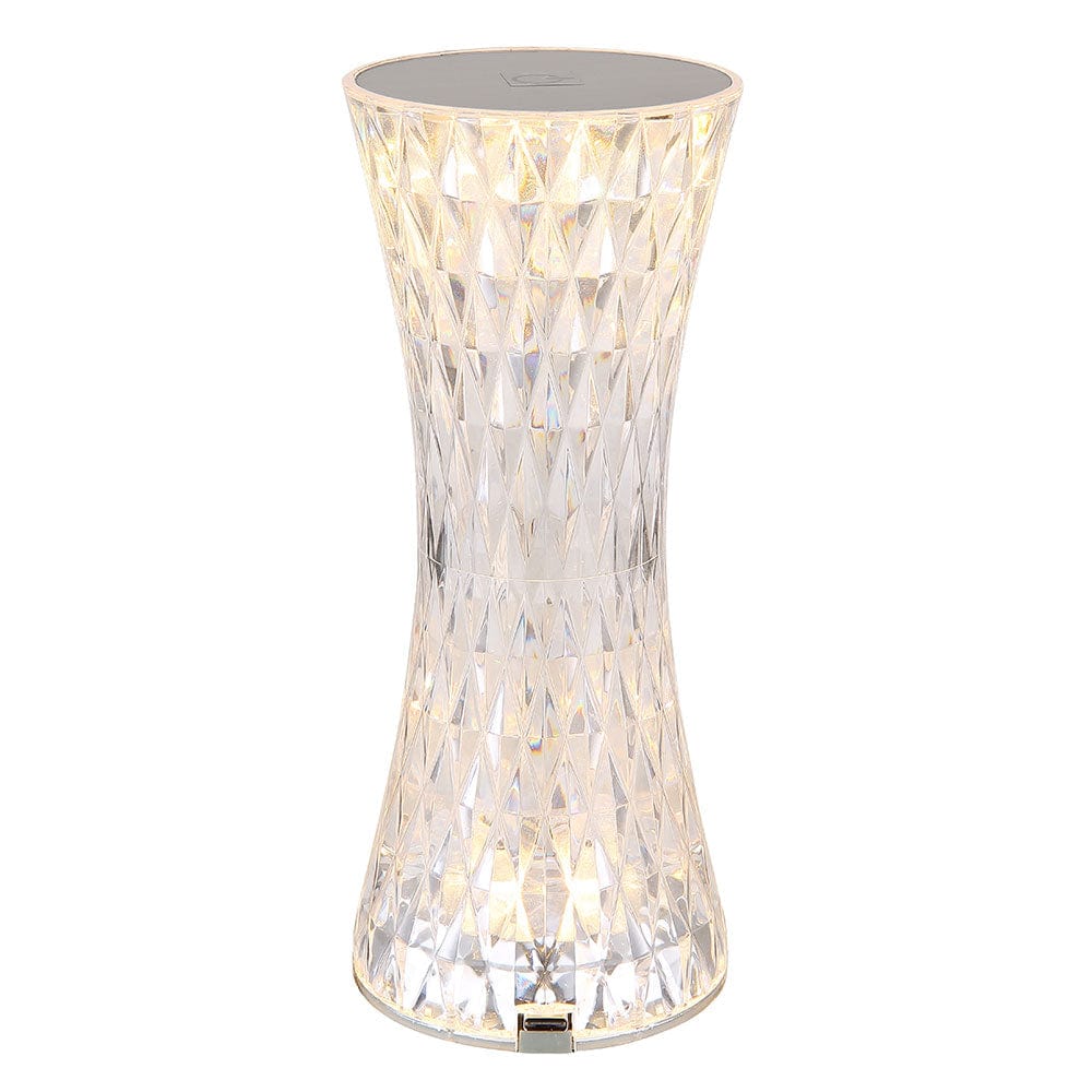 Lampe de Table Led en Cristal