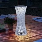 Lampe de Table Led en Cristal