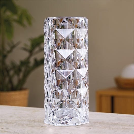 Lampe de table LED cristal simple acrylique diamant  tactile